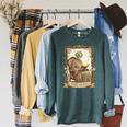 The Aunt Tarot Card Women Skeleton Aunty Book Lover Raglan Sleeve Sweatshirt Heather Blue Lagoon The Aunt Tarot Card Women Skeleton Aunty Book Lover Raglan Sleeve Sweatshirt Heather Blue Lagoon