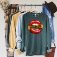 BAGGACOTD Probably Reading Smut Bookish Smutty Book Merch Raglan Sleeve Sweatshirt Heather Blue Lagoon BAGGACOTD Probably Reading Smut Bookish Smutty Book Merch Raglan Sleeve Sweatshirt Heather Blue Lagoon