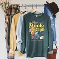 The Berenstain Bears Book Club Reading Together Vintage Raglan Sleeve Sweatshirt Heather Blue Lagoon The Berenstain Bears Book Club Reading Together Vintage Raglan Sleeve Sweatshirt Heather Blue Lagoon