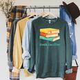 Book Sniffer Sniffing Booksniffing For Readers Raglan Sleeve Sweatshirt Heather Blue Lagoon Book Sniffer Sniffing Booksniffing For Readers Raglan Sleeve Sweatshirt Heather Blue Lagoon