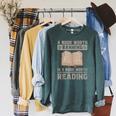 Book Worth Banning Is A Book Worth Reading Readers Raglan Sleeve Sweatshirt Heather Blue Lagoon