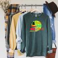Books Before Bipeds Raglan Sleeve Sweatshirt Heather Blue Lagoon
