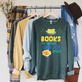 Books The Original Hand Held Device Librarian Read Teacher For Men Women Kids Raglan Sleeve Sweatshirt Heather Blue Lagoon Books The Original Hand Held Device Librarian Read Teacher For Men Women Kids Raglan Sleeve Sweatshirt Heather Blue Lagoon