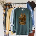 Bookworm & Proud Griffin Reading Book Vintage Fantasy Reader Raglan Sleeve Sweatshirt Heather Blue Lagoon Bookworm & Proud Griffin Reading Book Vintage Fantasy Reader Raglan Sleeve Sweatshirt Heather Blue Lagoon