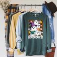 Boooks Ghosts Reading Book Retro Halloween Teacher Librarian Raglan Sleeve Sweatshirt Heather Blue Lagoon Boooks Ghosts Reading Book Retro Halloween Teacher Librarian Raglan Sleeve Sweatshirt Heather Blue Lagoon