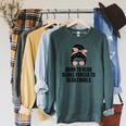 Born To Read Books Forced To Read Emails Messy Bun Reading Raglan Sleeve Sweatshirt Heather Blue Lagoon Born To Read Books Forced To Read Emails Messy Bun Reading Raglan Sleeve Sweatshirt Heather Blue Lagoon