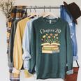 Chapter 20 Turning 20 Years Old Floral Book Premium Tri-Blend Raglan Sleeve Sweatshirt Heather Blue Lagoon Chapter 20 Turning 20 Years Old Floral Book Premium Tri-Blend Raglan Sleeve Sweatshirt Heather Blue Lagoon