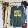Chess Player I Never Read a Chess Book Chess Raglan Sleeve Sweatshirt Heather Blue Lagoon