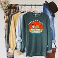 Class Of 2027 Meme Sloth Graduation Cap Sleeping On Books Raglan Sleeve Sweatshirt Heather Blue Lagoon Class Of 2027 Meme Sloth Graduation Cap Sleeping On Books Raglan Sleeve Sweatshirt Heather Blue Lagoon