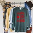 Coffee Cats And Books Lover Reading Raglan Sleeve Sweatshirt Heather Blue Lagoon