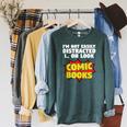 Comic Book Collector Comics Lover Comic Book Collecting Raglan Sleeve Sweatshirt Heather Blue Lagoon Comic Book Collector Comics Lover Comic Book Collecting Raglan Sleeve Sweatshirt Heather Blue Lagoon