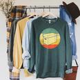 Comic Book Lovers For Comic Book Fans Men Women Raglan Sleeve Sweatshirt Heather Blue Lagoon