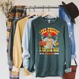 DCC Uzi Jesus I Am The Way Character Stats RPG Books Raglan Sleeve Sweatshirt Heather Blue Lagoon DCC Uzi Jesus I Am The Way Character Stats RPG Books Raglan Sleeve Sweatshirt Heather Blue Lagoon