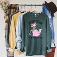 Dirty Romance Skeleton Reading Smut Smutty Book STFUATTDLAGG Raglan Sleeve Sweatshirt Heather Blue Lagoon Dirty Romance Skeleton Reading Smut Smutty Book STFUATTDLAGG Raglan Sleeve Sweatshirt Heather Blue Lagoon