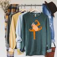 Disney The Jungle Book King Louie Raglan Sleeve Sweatshirt Heather Blue Lagoon Disney The Jungle Book King Louie Raglan Sleeve Sweatshirt Heather Blue Lagoon