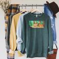 Disney The Jungle Book Scene Raglan Sleeve Sweatshirt Heather Blue Lagoon