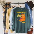 Easily Distracted By Cats And Books For Cat And Book Lover Raglan Sleeve Sweatshirt Heather Blue Lagoon Easily Distracted By Cats And Books For Cat And Book Lover Raglan Sleeve Sweatshirt Heather Blue Lagoon