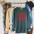 Forget Flowers Buy Me Books Valentine Bookish Book Lover Raglan Sleeve Sweatshirt Heather Blue Lagoon