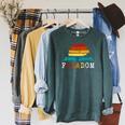Freadom Read Banned Books Reader Bookworm Raglan Sleeve Sweatshirt Heather Blue Lagoon Freadom Read Banned Books Reader Bookworm Raglan Sleeve Sweatshirt Heather Blue Lagoon
