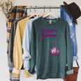 Guest List First Day At School Guest Book First Class Raglan Sleeve Sweatshirt Heather Blue Lagoon