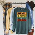 Hema Definition Like A Book Club With Swords Raglan Sleeve Sweatshirt Heather Blue Lagoon