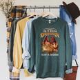 I'm a Book Dragon Not a Worm Dragon Reading a Books Raglan Sleeve Sweatshirt Heather Blue Lagoon