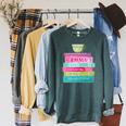 Jane Austen Book Stack Tea Fans Vintage Literary Premium Tri-Blend Raglan Sleeve Sweatshirt Heather Blue Lagoon