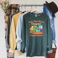 Just One More Chapter Bookish Book Kawaii Frog Reading Book Raglan Sleeve Sweatshirt Heather Blue Lagoon