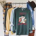 Just One More Chapter- I Love Reading Book And Meow Raglan Sleeve Sweatshirt Heather Blue Lagoon