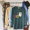 Kids Mung Bean Let's Sci Out Science Shirt Bean World Books Raglan Sleeve Sweatshirt Heather Blue Lagoon Kids Mung Bean Let's Sci Out Science Shirt Bean World Books Raglan Sleeve Sweatshirt Heather Blue Lagoon