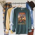 Marvel Comixology Captain Marvel Revolution Comic Book Cover Raglan Sleeve Sweatshirt Heather Blue Lagoon