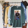Marvel Comixology Champions Ms Marvel Comic Book Cover Raglan Sleeve Sweatshirt Heather Blue Lagoon