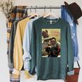 Marvel Comixology Doctor Strange Rejected Comic Book Cover Raglan Sleeve Sweatshirt Heather Blue Lagoon