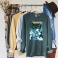 Marvel Comixology Invaders Go To Atlantis Comic Book Cover Raglan Sleeve Sweatshirt Heather Blue Lagoon