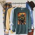 Marvel Comixology Prisoner X Comic Book Cover Raglan Sleeve Sweatshirt Heather Blue Lagoon
