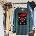 Marvel Daredevil Issue4 2019 Comic Book Cover Raglan Sleeve Sweatshirt Heather Blue Lagoon