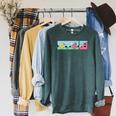 Mr Men Mr Greedy Retro Comic Book Colourful Raglan Sleeve Sweatshirt Heather Blue Lagoon Mr Men Mr Greedy Retro Comic Book Colourful Raglan Sleeve Sweatshirt Heather Blue Lagoon