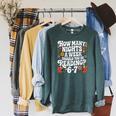 How Many Nights A Week Should You Be Reading 6-7 Books Raglan Sleeve Sweatshirt Heather Blue Lagoon