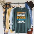 Are Not The Comic Books Collectors You'Re Looking For Raglan Sleeve Sweatshirt Heather Blue Lagoon