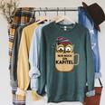 Nur Noch Ein Kapitel Books Reading Reading Raglan Sleeve Sweatshirt Heather Blue Lagoon