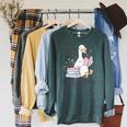 Oops I Bought Another Book Silly Goose Raglan Sleeve Sweatshirt Heather Blue Lagoon Oops I Bought Another Book Silly Goose Raglan Sleeve Sweatshirt Heather Blue Lagoon