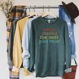 Plot Twists Mystery Book Lover Reading Literary Bookish Raglan Sleeve Sweatshirt Heather Blue Lagoon