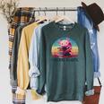 I Read A'Lotl Axolotl Book Lover Librarian Reading Readers Raglan Sleeve Sweatshirt Heather Blue Lagoon I Read A'Lotl Axolotl Book Lover Librarian Reading Readers Raglan Sleeve Sweatshirt Heather Blue Lagoon