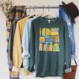 Read More Books Colorful Watercolor Reader Raglan Sleeve Sweatshirt Heather Blue Lagoon Read More Books Colorful Watercolor Reader Raglan Sleeve Sweatshirt Heather Blue Lagoon