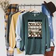 Read Books Stay Weird Book Lover Reading Raglan Sleeve Sweatshirt Heather Blue Lagoon