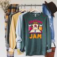 Reading Is My Jam Book Lover Kids Teacher Raglan Sleeve Sweatshirt Heather Blue Lagoon Reading Is My Jam Book Lover Kids Teacher Raglan Sleeve Sweatshirt Heather Blue Lagoon