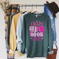 Reading Reader Crazy Book Lady English Teacher Raglan Sleeve Sweatshirt Heather Blue Lagoon Reading Reader Crazy Book Lady English Teacher Raglan Sleeve Sweatshirt Heather Blue Lagoon