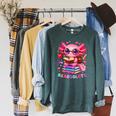 Readsolotl Axolotl Reading Book Lover Teacher Kids Raglan Sleeve Sweatshirt Heather Blue Lagoon Readsolotl Axolotl Reading Book Lover Teacher Kids Raglan Sleeve Sweatshirt Heather Blue Lagoon
