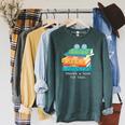 There's A Book For That Geek Trendy Nerdy Raglan Sleeve Sweatshirt Heather Blue Lagoon