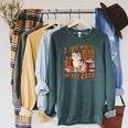 Retro I Just Want To Read Books And Pet Cats Cat Raglan Sleeve Sweatshirt Heather Blue Lagoon